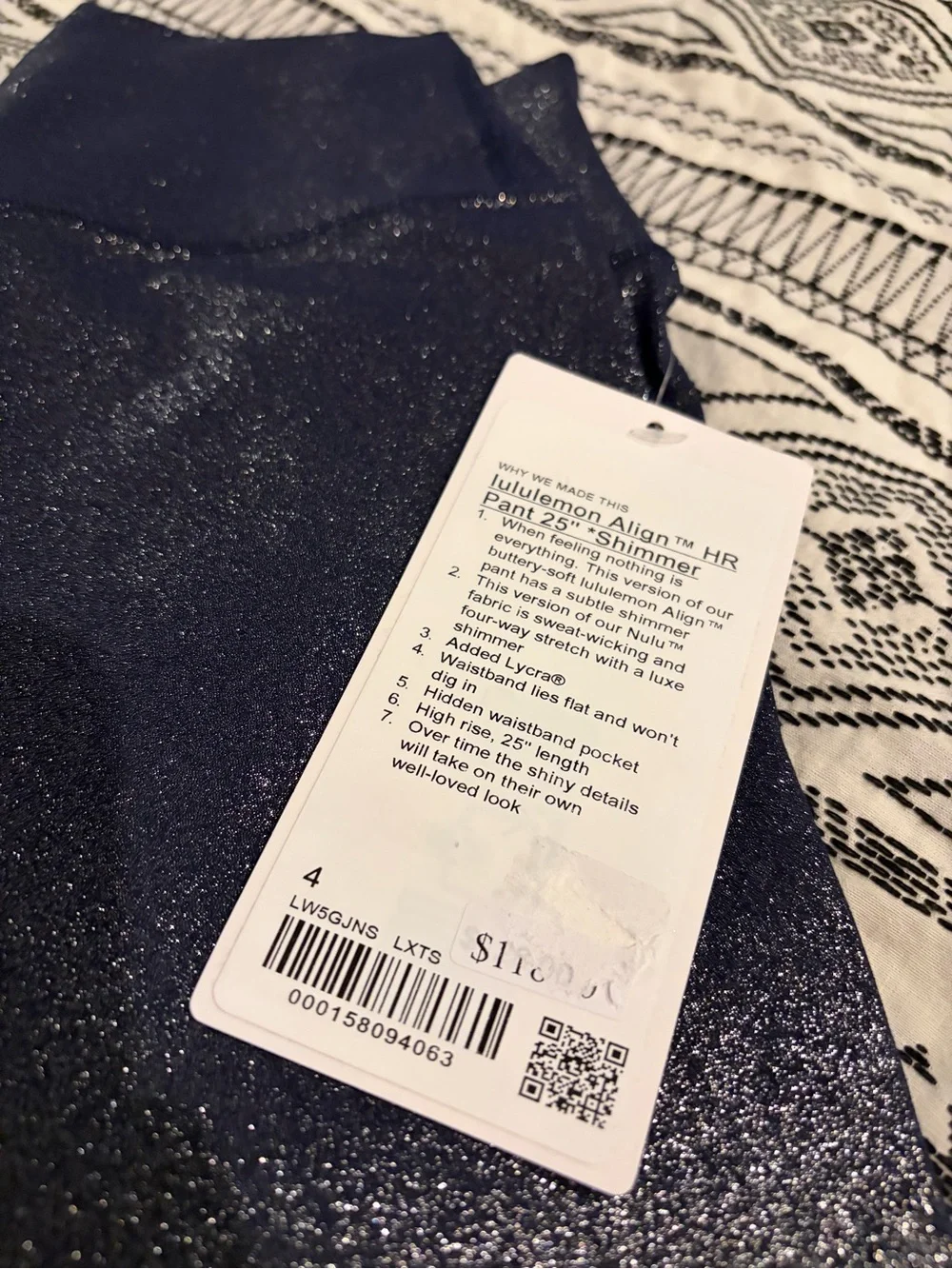 lululemon align shimmer